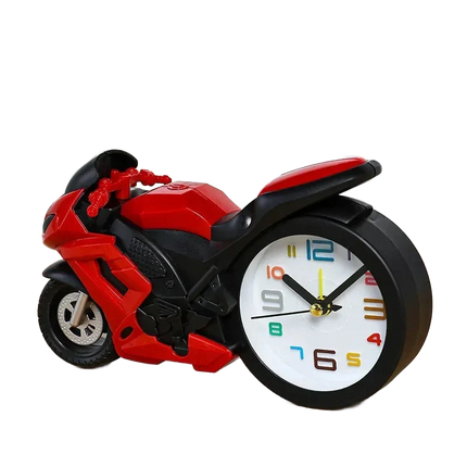 Despertador para niño con forma moto