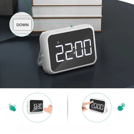 Despertador de sobremesa digital doble alarma