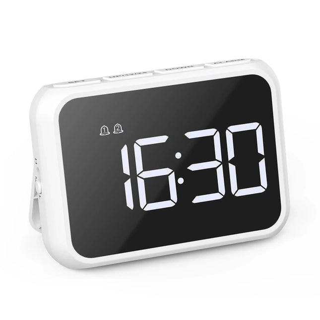 Despertador de sobremesa digital doble alarma