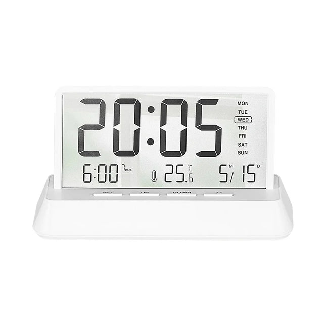 Despertador digital de viaje con termómetro