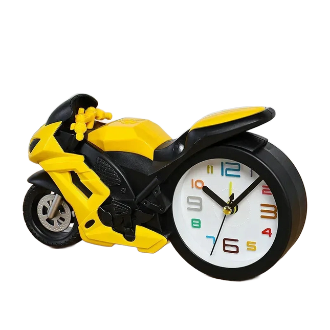 Despertador para niño con forma moto