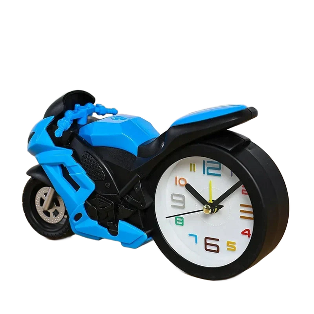 Despertador para niño con forma moto