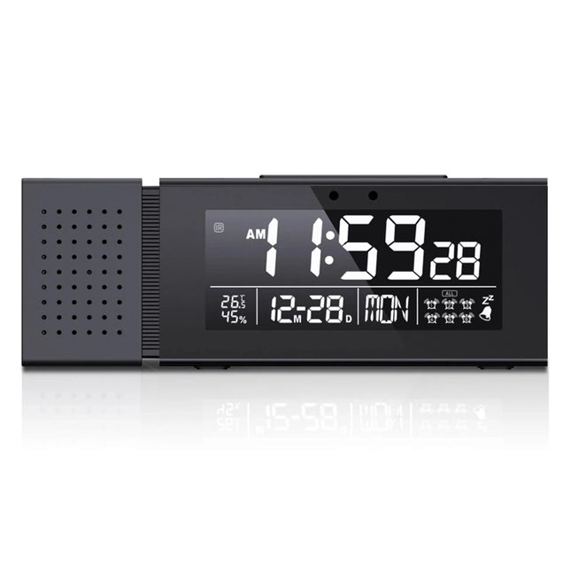 Radio despertador digital con pantalla grande