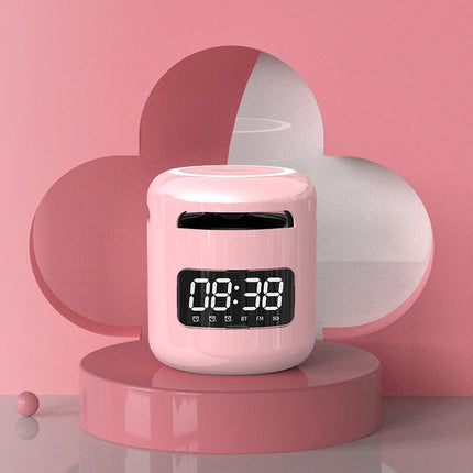 Despertador de diseño con altavoz Bluetooth
