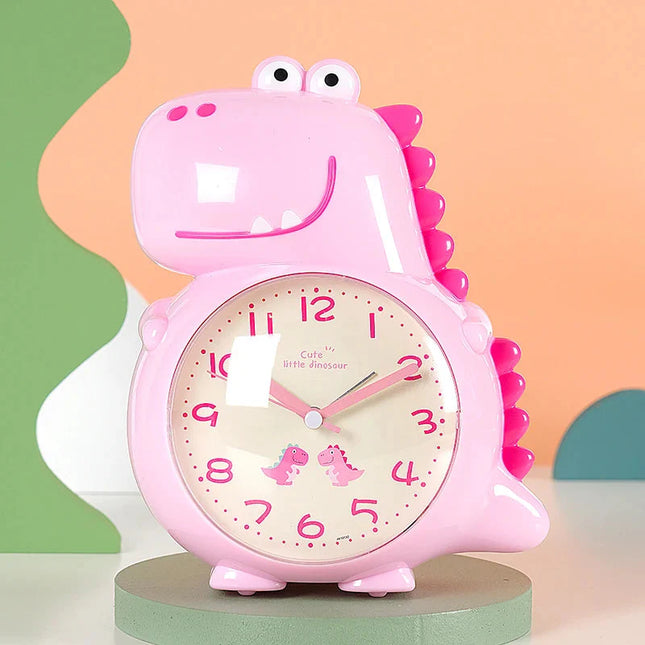 Despertador de agujas con forma dinosaurio