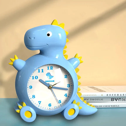 Despertador analógico con forma de dinosaurio