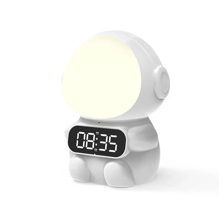 Despertador infantil astronauta con luz nocturna