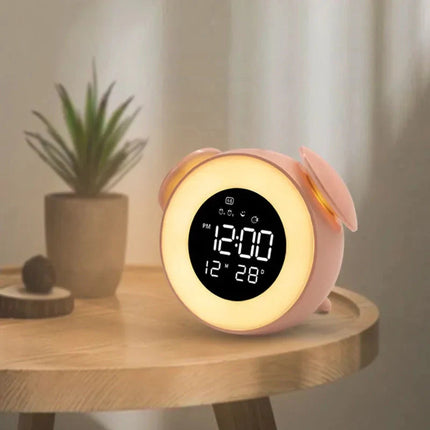 Despertador inteligente para niños con luz