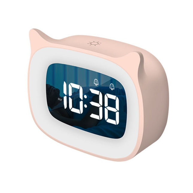 Despertador educativo infantil color rosa