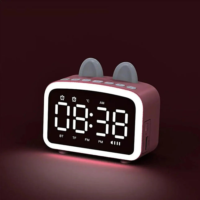 Despertador digital inteligente diseño conejito