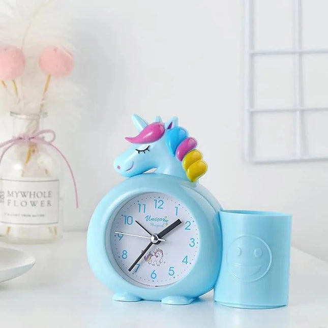 Despertador infantil de unicornio para niñas