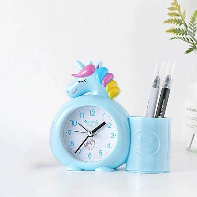 Despertador infantil de unicornio para niñas