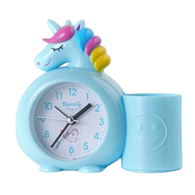 Despertador infantil de unicornio para niñas