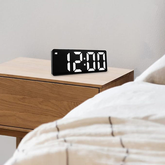 Despertador digital a pilas con pantalla