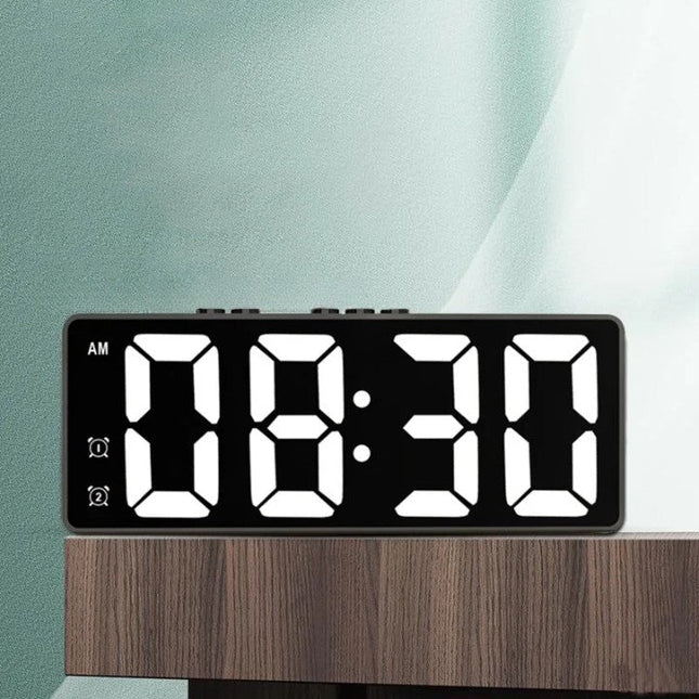 Despertador digital a pilas con pantalla