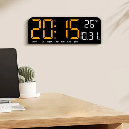 Despertador digital eléctrico con números LED