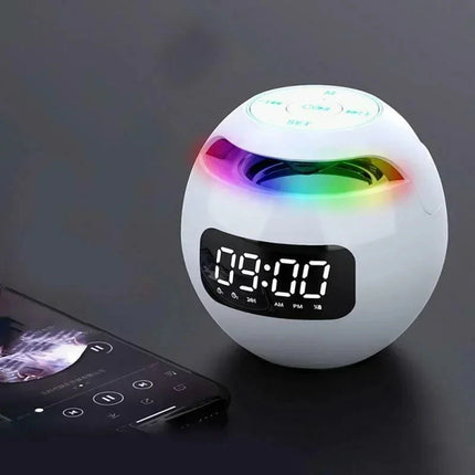 Despertador de luminoterapia con alarma dual
