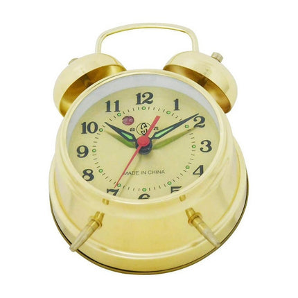 Reloj despertador de cuerda con campanas
