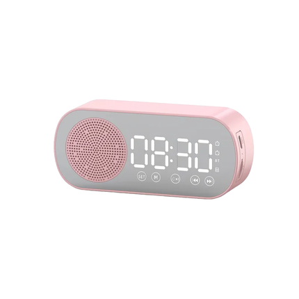Despertador digital con radio y altavoz