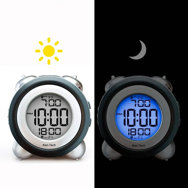 Despertador digital con alarma fuerte