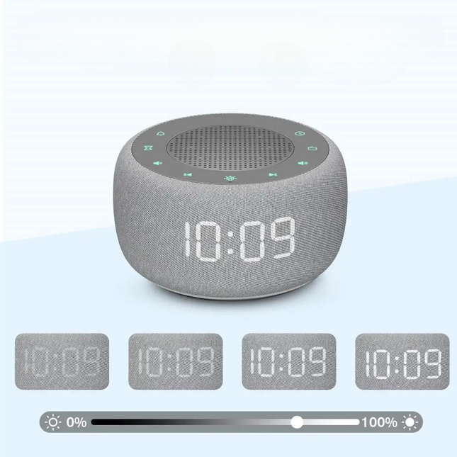 Radio despertador digital con sintonizador FM