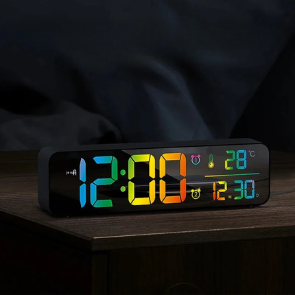 Despertador digital con doble alarma