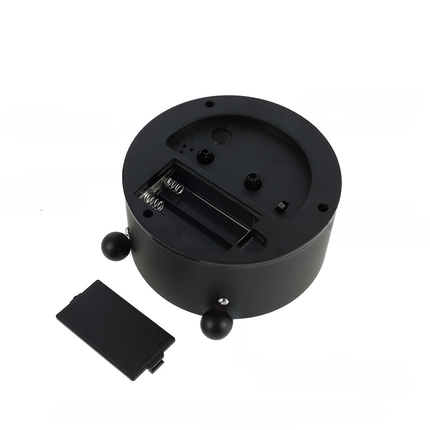 Reloj despertador analógico redondo minimalista