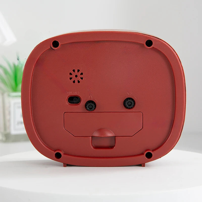 Despertador analógico con números grandes