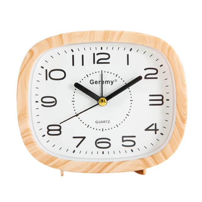 Despertador analógico con números grandes