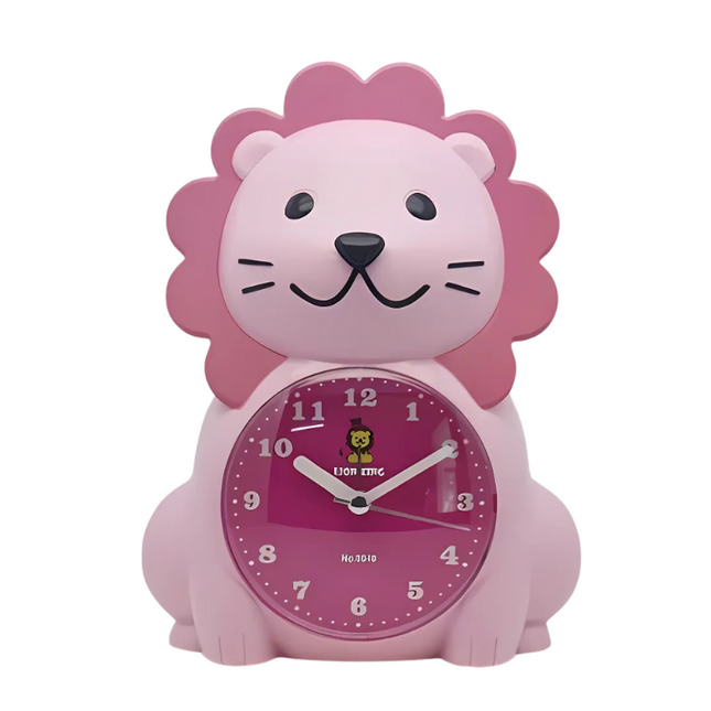 Despertador infantil analógico diseño león