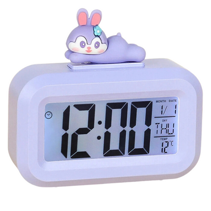 Despertador infantil digital diseño conejito