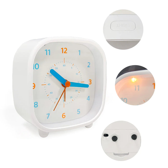 Despertador analógico infantil de fácil lectura