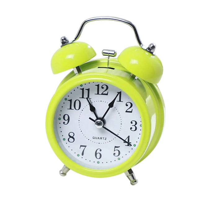 Despertador vintage analógico con doble campana