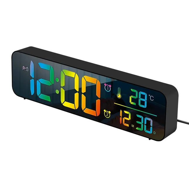 Despertador digital con doble alarma