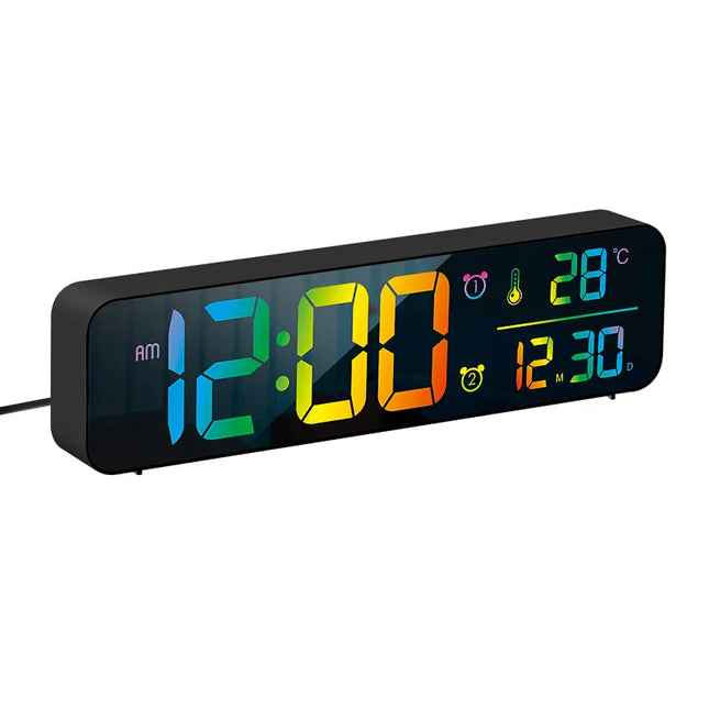 Despertador digital con doble alarma