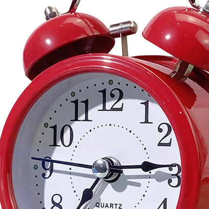 Despertador vintage analógico con doble campana