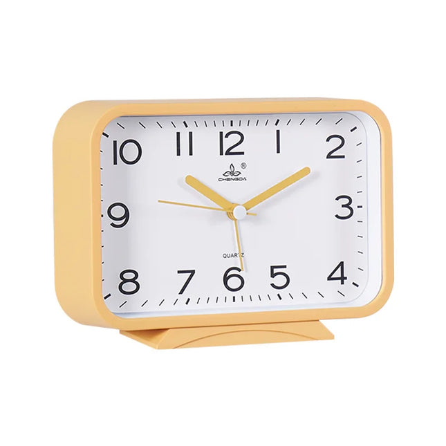 Reloj despertador analógico diseño rectangular