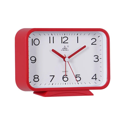 Reloj despertador analógico diseño rectangular