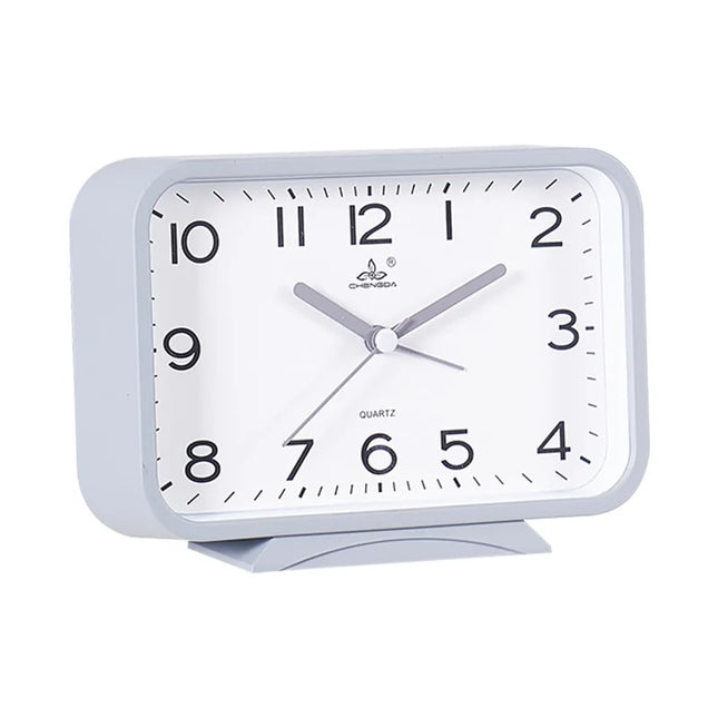 Reloj despertador analógico diseño rectangular