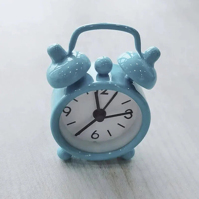 Mini despertador analógico de sobremesa