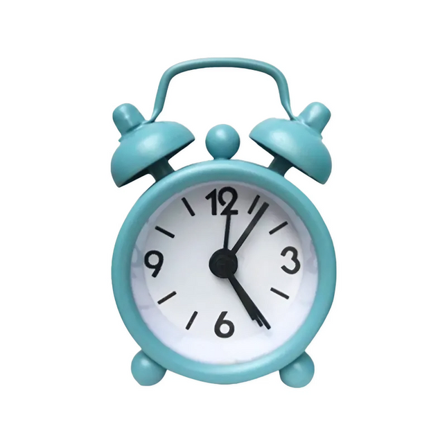 Mini despertador analógico de sobremesa