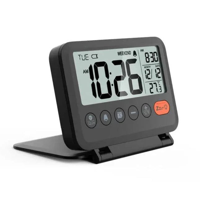 Despertador de viaje pequeño y plegable