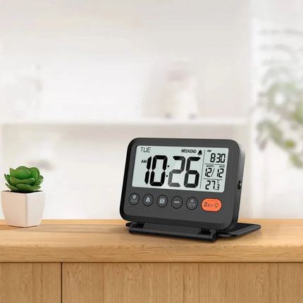 Despertador de viaje pequeño y plegable