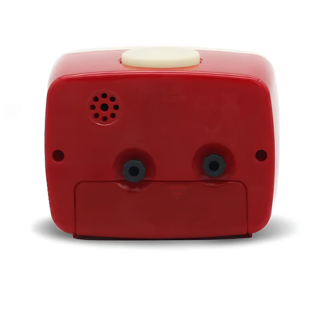 Pequeño despertador analógico de diseño retro