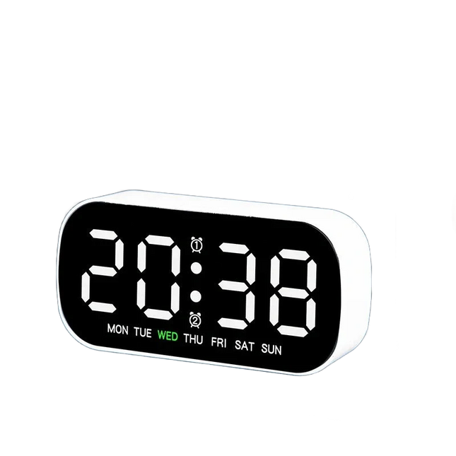 Pequeño despertador digital para mesita