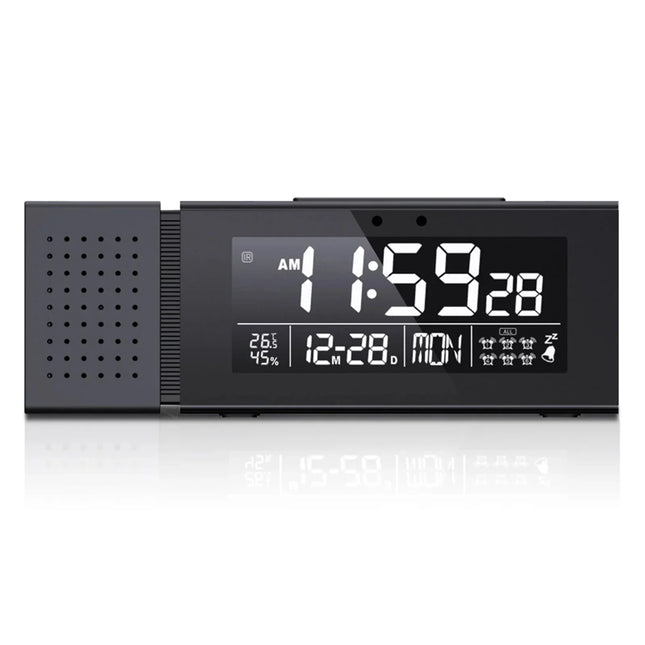 Radio despertador digital con pantalla grande