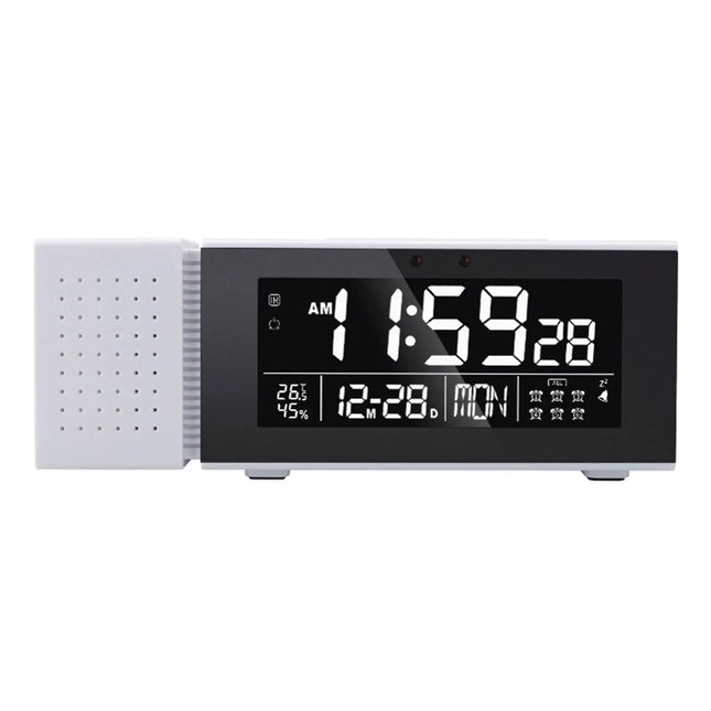 Radio despertador digital con pantalla grande