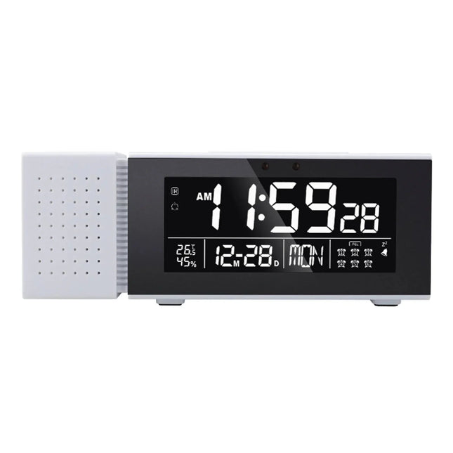 Radio despertador digital con pantalla grande