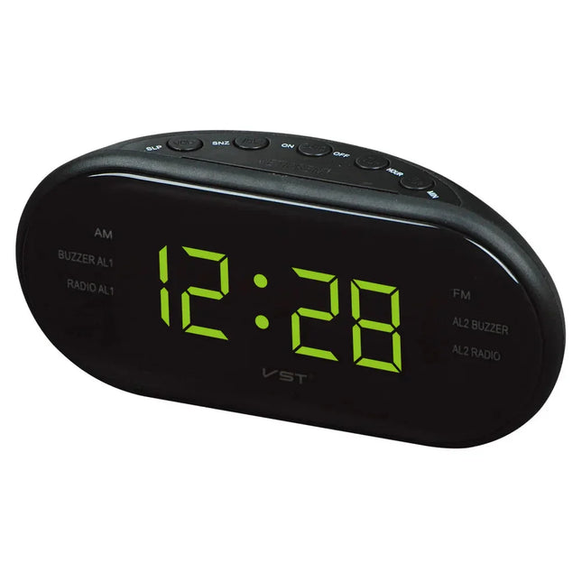 Radio despertador digital sencillo para habitación