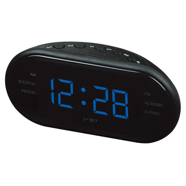 Radio despertador digital sencillo para habitación